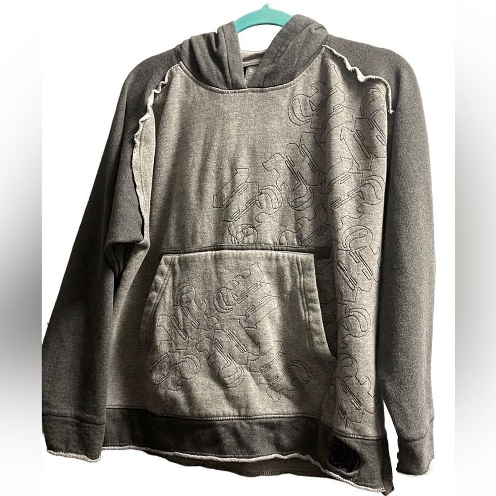 Tupac Makaveli Hoodie Sweatshirt Size L ( 16/18 )